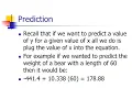 Prediction Intervals in Regression