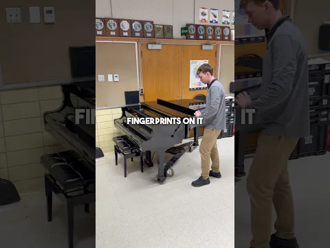 This High School piano was COVERED with fingerprints (day 20)