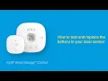 How to Test and Replace the Battery in Your myQ Smart Garage Control Door Sensor Support
