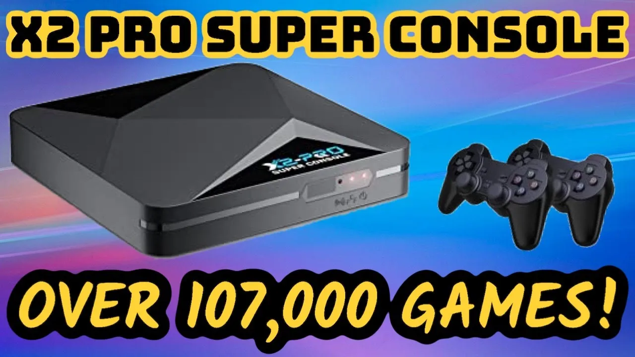 KINHANK X2 Pro Super Console Has Over 107K Games Ready To Play!