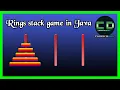 Java Game Programming Intermediate - Rings Stack Game