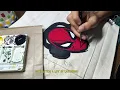 Let s paint a Spiderman tote bag with me DIY tote bag ideas