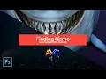 Inktober 2020 Making-of Finding Nemo live action poster