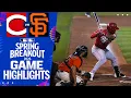 Reds vs Giants - 2026 Spring Breakout Highlights