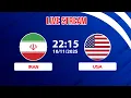 🔴 Iran vs USA | USA Edge Past Iran in a Tight Match