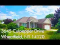 3645 Culpepper Drive Wheatfield NY 14120