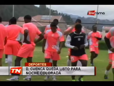 Deportivo Cuenca queda listo para Noche Colorada