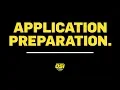 Application Preparation