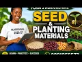 Form 3 Agriculture Seeds and Planting Materials Complete MSCE Revision Lesson