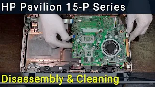 HP Pavilion 15 Notebook PC Disassembly RAM SSD Upgrade. 