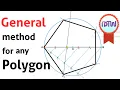 How to Inscribe a Polygon inside a Circle General Method