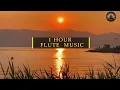 1 Hour Flute Music | Peaceful Sunset & Ocean Waves | Relaxing Instrumental Music #swarmeditation