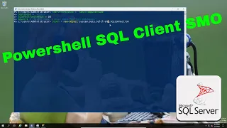 Powershell SQL Client SMO
