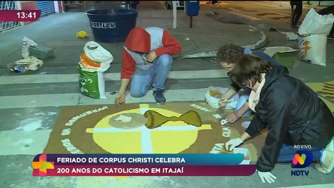 Feriado de Corpus Christi celebra 200 anos do catolicismo em Itajaí, música no museu