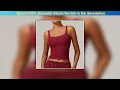 Hot Picks Yoga Vest Women Sexy Sports Bra Running T-Shirt Fitness Yoga Shirts  Crop Top Workout Ela