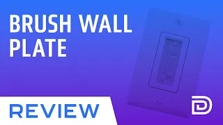 VCE 2-Pack Single Brush Wall Plate Unboxing Installation Review