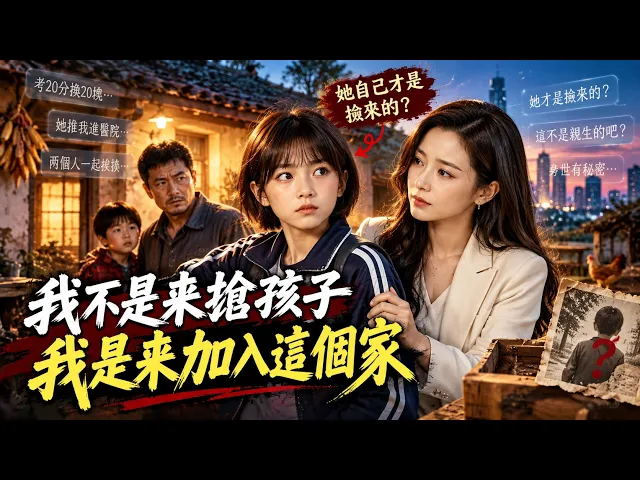 鄉村女孩為20塊錢與父親決裂,意外救下住院好友!離家後竟發現自己可能不是親生女兒,神祕彈幕揭開驚人身世!