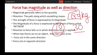 Science class 8 Physics Online classes Demo