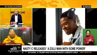nasty c on his new album titled a zulu man with some power