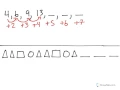 4 OA 5-1 0 Number Shape Patterns - Common Core Standard