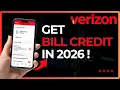 How to Get Verizon Bill Credit 2026