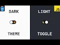 Switching between themes with CSS and JavaScript JAVASCRIP FOR BEGINNERS