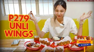 Philippines the Nation of Chicken Wings PABORITO in Lilac