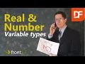 Real Number variable types in DataFlex