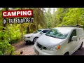 Van Life Camping In the Rainforest Washington s Hoh Oxbow FREE Campground
