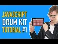 JavaScript Drum Kit Tutorial Build a Drum Kit using JavaScript and Howler js with Sprites