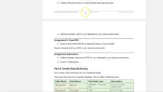 Part 2 Python SQLite Relational Database Data Dictionary