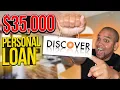 Discover 35 000 Personal Loan pre-approval soft pull