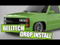 Chevy Silverado Front Drop Kit From BellTech OBS Build