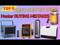 Best Electric Heaters 2025 Top 5 Space Heater Reviews Quiet Large Room Picks