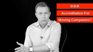 BBB Accreditation For Moving Companies