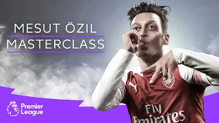 mesut ozil masterclass for arsenal vs leicester premier league