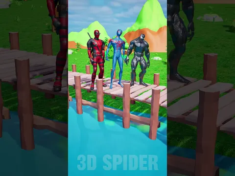 Who is the winner? Venom vs Deadpool vs Spiderman Special vs Spiderman #short