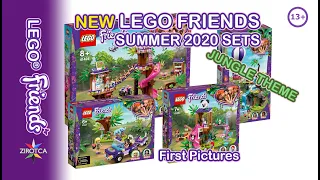 New LEGO Friends Jungle Summer 2020 Sets | LEGO Friends Jungle Sets 41421 41422 41423 41424