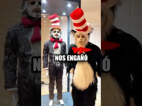 INFLUENCER NOS ENGAÑÓ CON EL DISFRAZ DEL GATO DEL SOMBRERO #catinthehat #Terror
