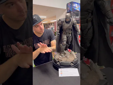Batman Armored Edition Sideshow - Batman V Superman #iosonounvirtuale #batman #superman #batfleck