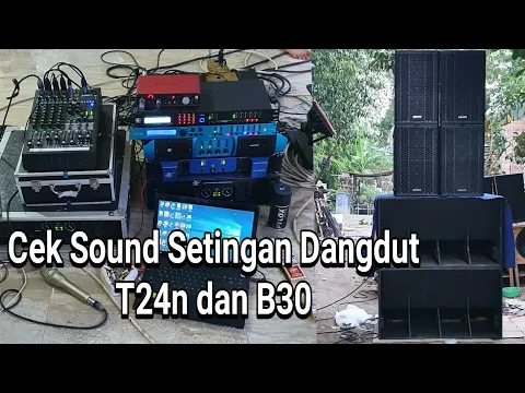 Download MP3 Cek sound System Dangdut..Persiapan Dangdutan Acara diDesa