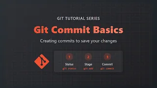 Git Commit Basics Save Your Changes Like a Pro