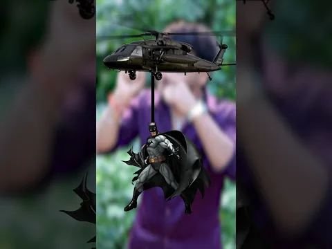 Flying Batman😍