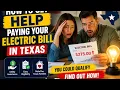 How to get help paying your electric bill in Texas