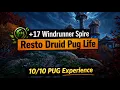 Windrunner Spire 17 Resto Druid PUG with Live Commentary WoW Midnight 12 0 1