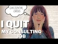 I Quit My Environmental Consulting Job