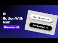 Elementor V4 Add Button With Icon Easily