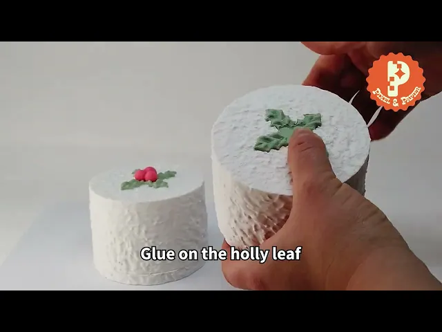 Coconut Cake Container - Jewelry Box and Gift Holder - Day 9/12 Holiday Desserts video thumbnail