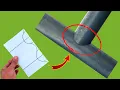 Easy trick to cut 90 degree angle round pipe The welder never told before