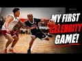 I PLAYED IN A CELEBRITY GAME FOR THE FIRST TIME